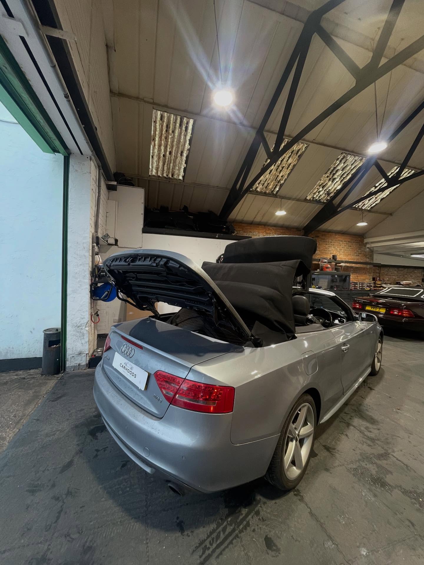 Is your Audi A5’s soft top not working? At CarHoods Northern we offer OEM dealer